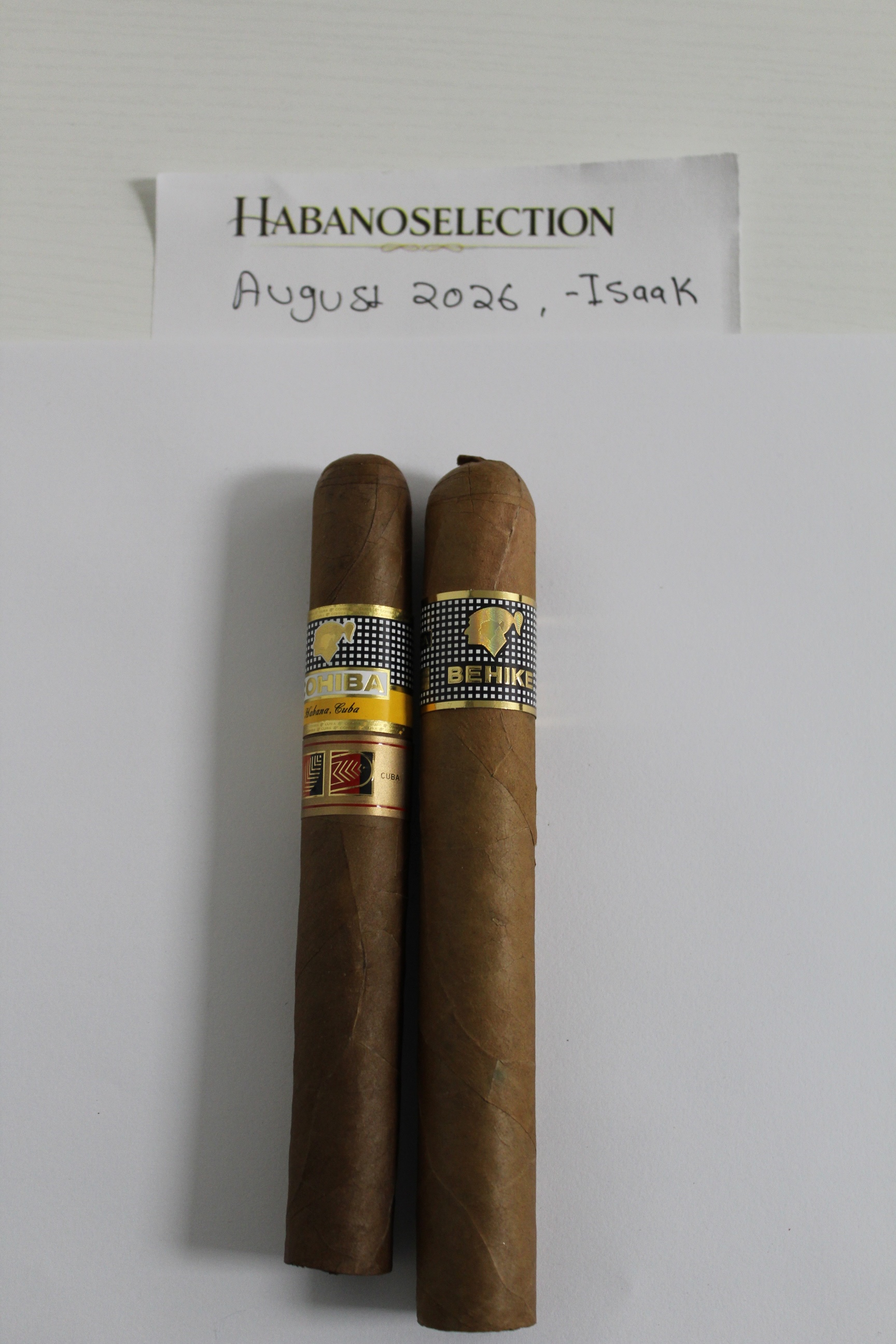 The Cohiba Duo